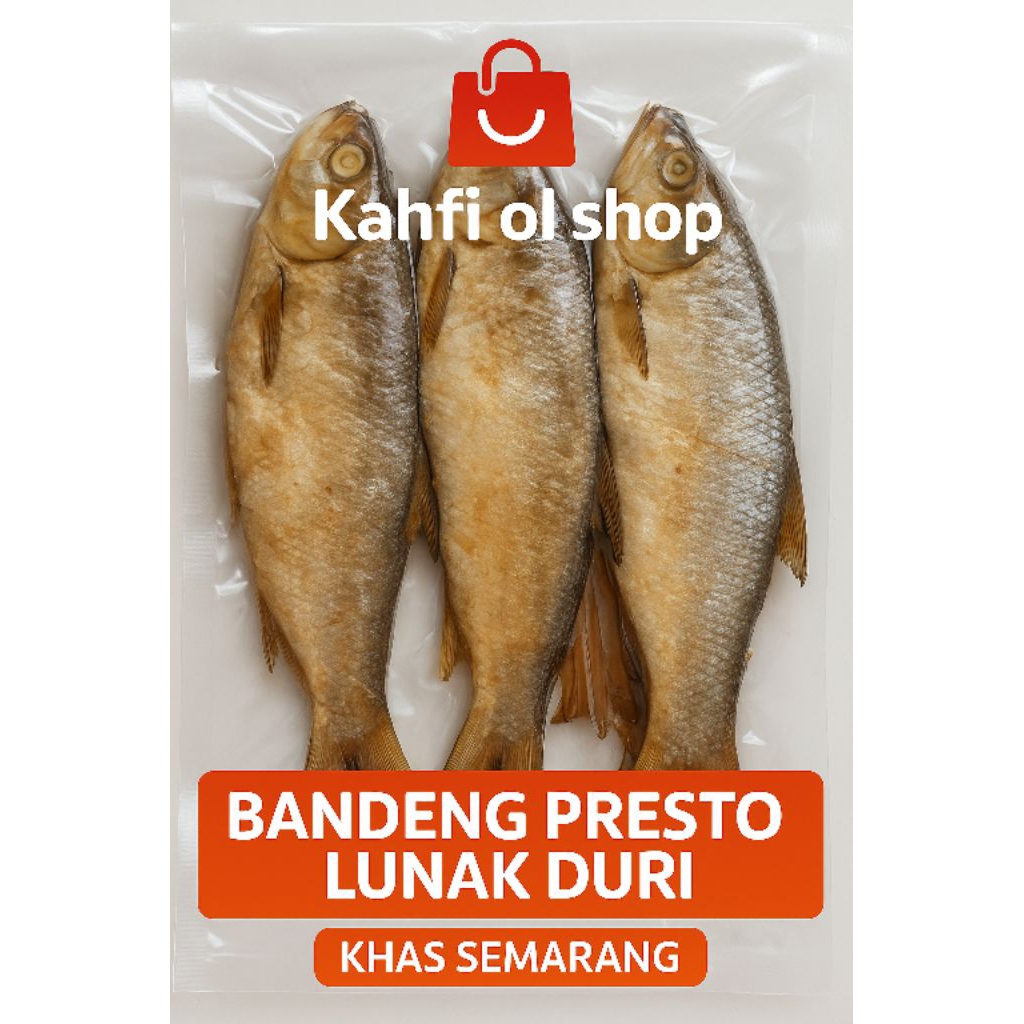 

Bandeng Presto Tulang Lunak Isi 3 Ekor | Khas Semarang| Siap Makan