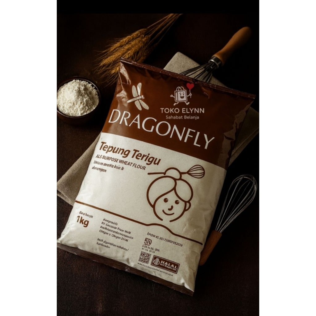 

Tepung Terigu DRAGONFLY 1Kg