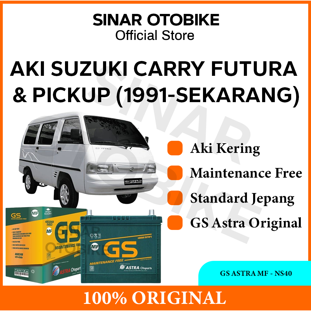 AKI CARRY FUTURA GS ASTRA MF KERING - NS40