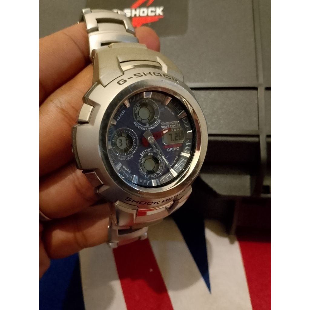 Casio G-Shock GW1000 Jam Tangan Analog Digital Pria Shock Resist Water Resistance 200m