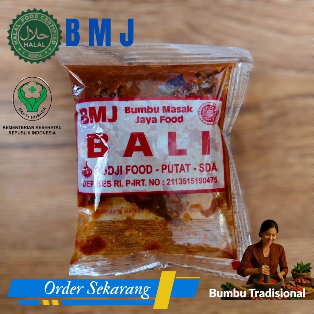 

BMJ / BUMBU BALI / BUMBU MASAK JAYA FOOD / BUMBU MASAK INSTAN
