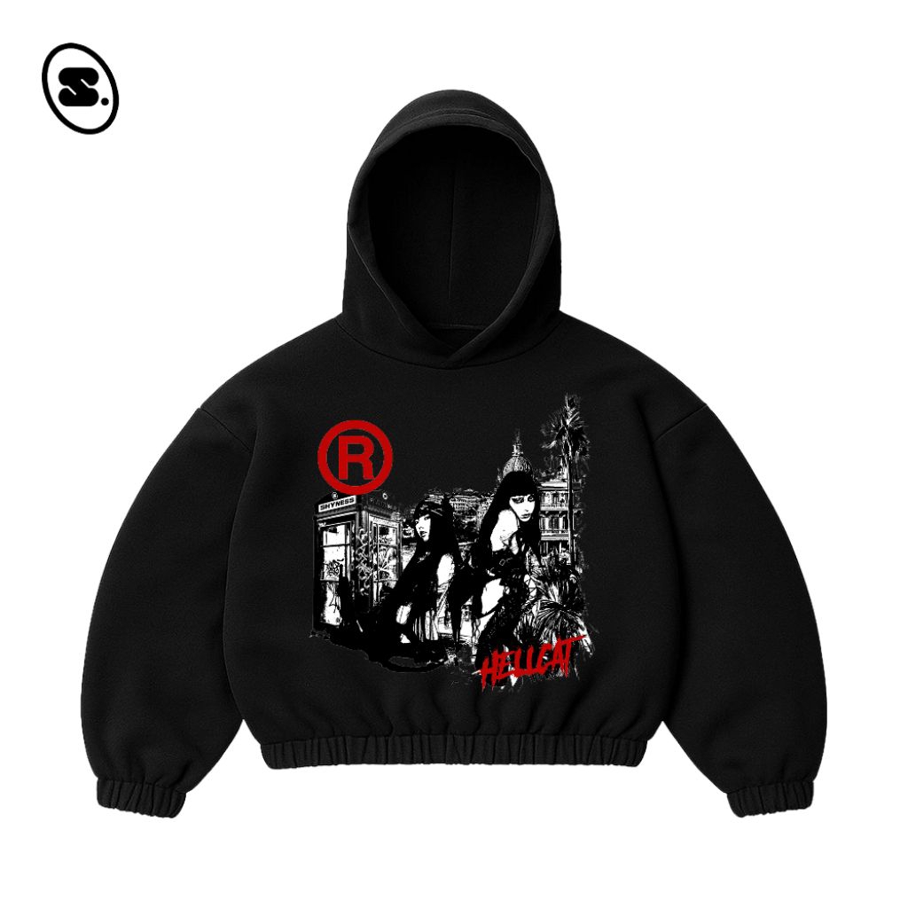 SHNS | 'Hellcat' Boxy Cut Hoodie