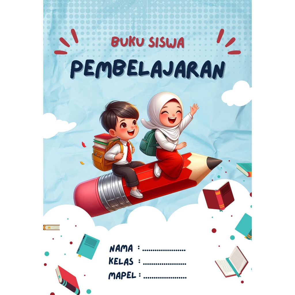 

Buku Tulis Custom – Desain bisa request Namamu!
