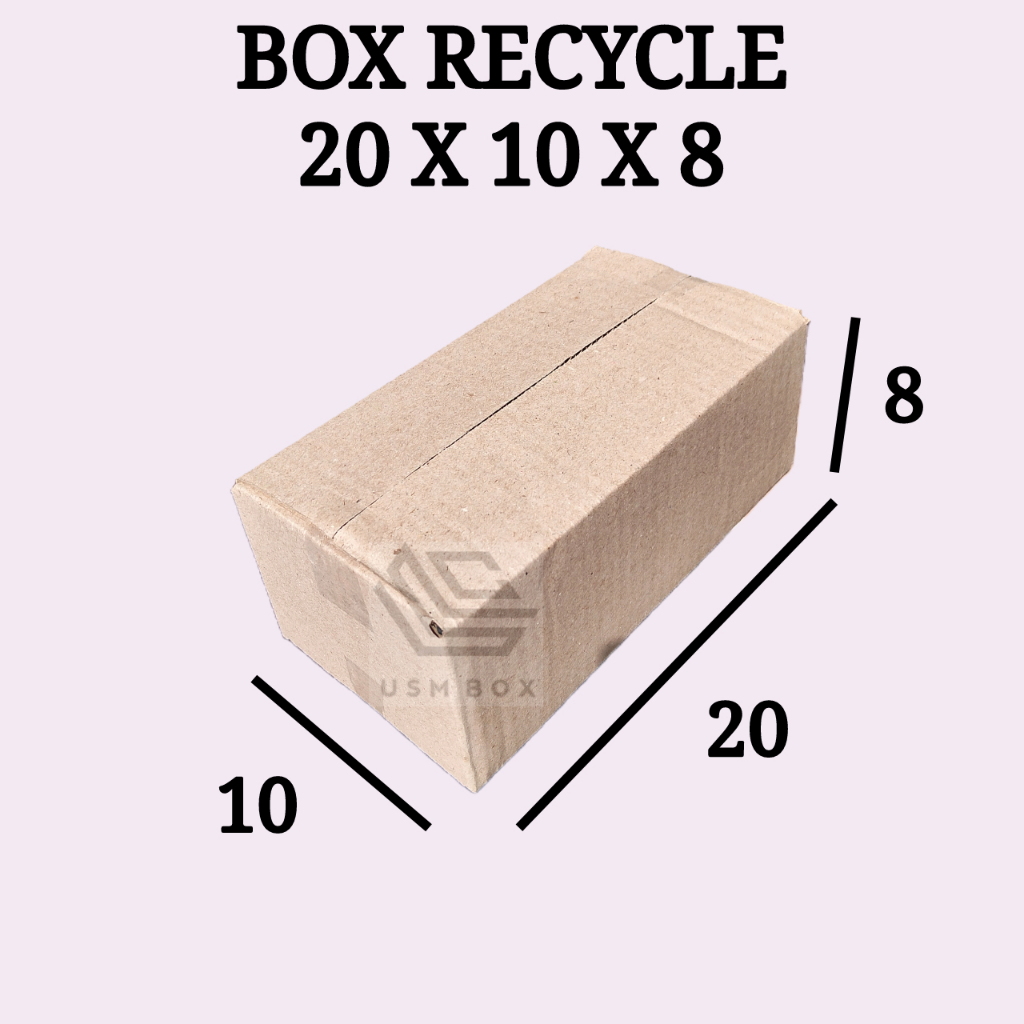 

Kardus Box Recycle 20x10x8
