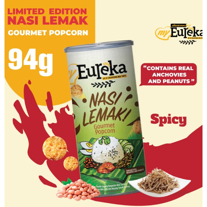

OPEN FAST PO AGUSTUS 2025 EUREKA POPCORN MALAYSIA ORIGINAL LIMITED EDITION 94G CAN