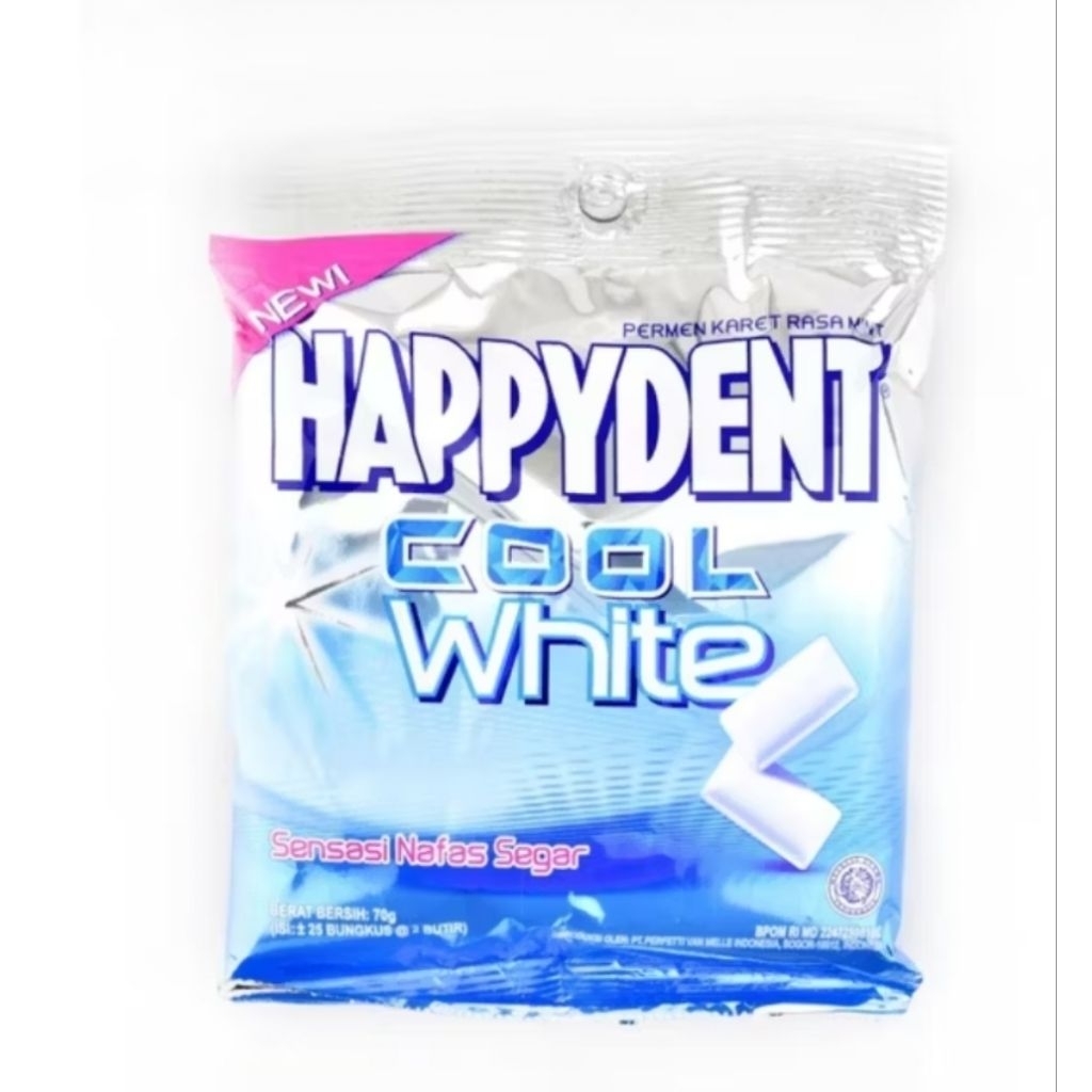 

HAPPYDENT COOL WHITE DUS (24X55X2.8g)