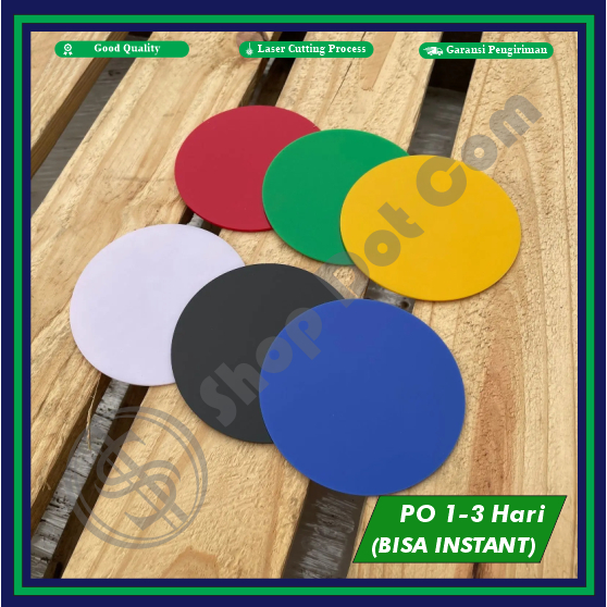 

Acrylic / Akrilik Lingkaran (Diameter 15cm)