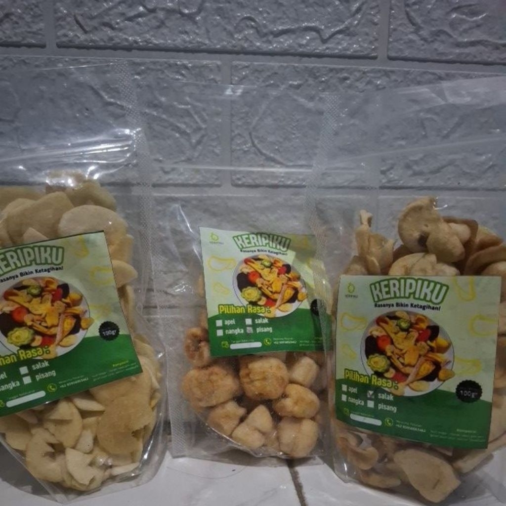 

keripik buah berfarian