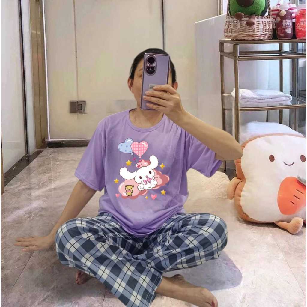 js BAJU TIDUR DEWASA BAHAN KAOS CP LOKAL