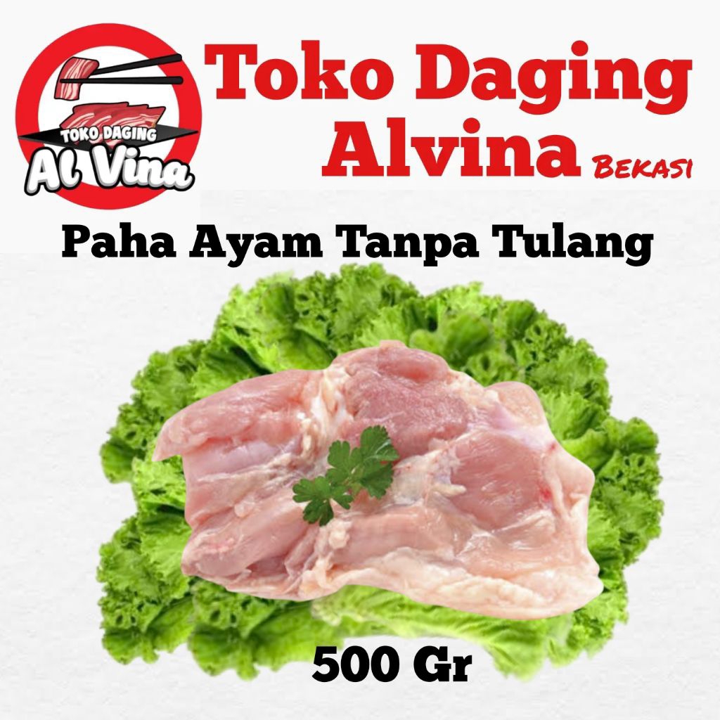 

PAHA AYAM TANPA TULANG 500 GR(Beku)