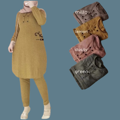 setelan wanita polos keknian // one sett odeta viral terbaru dan terlaris