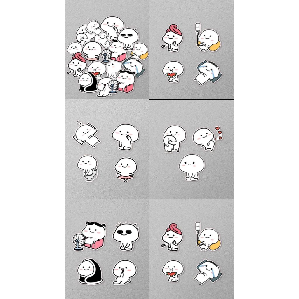

stiker labubu lucu