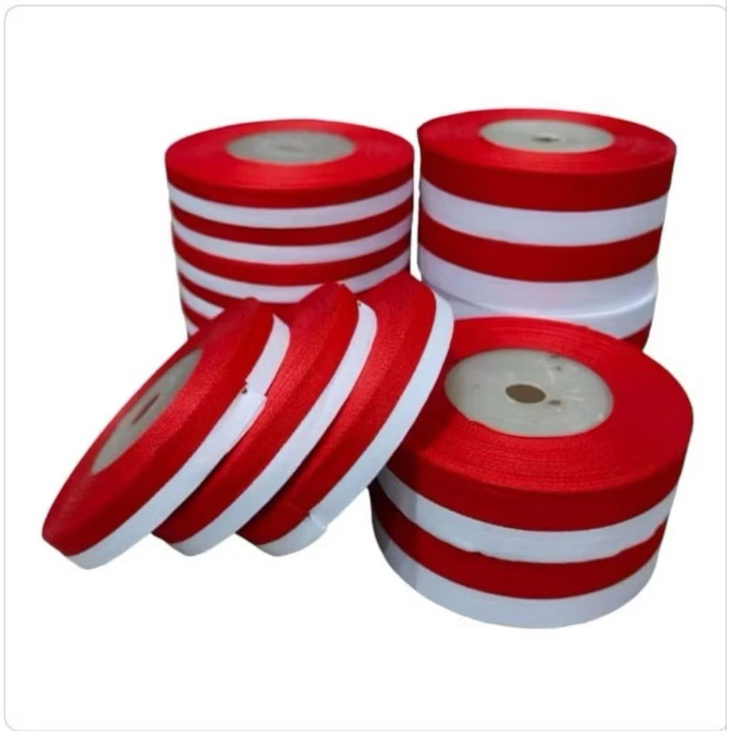 

Pita Kain Roll Merah Putih |Pita merah Putih