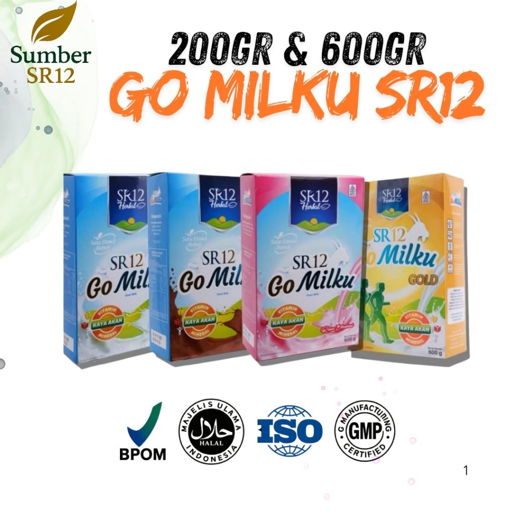 

(Sumbersr12) 200gr Gomilku / Susu Kambing Ettawa bubuk