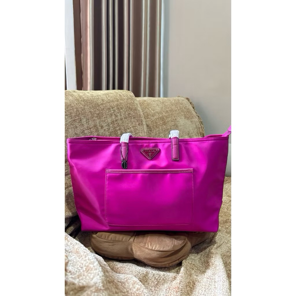 tote prada fuschia