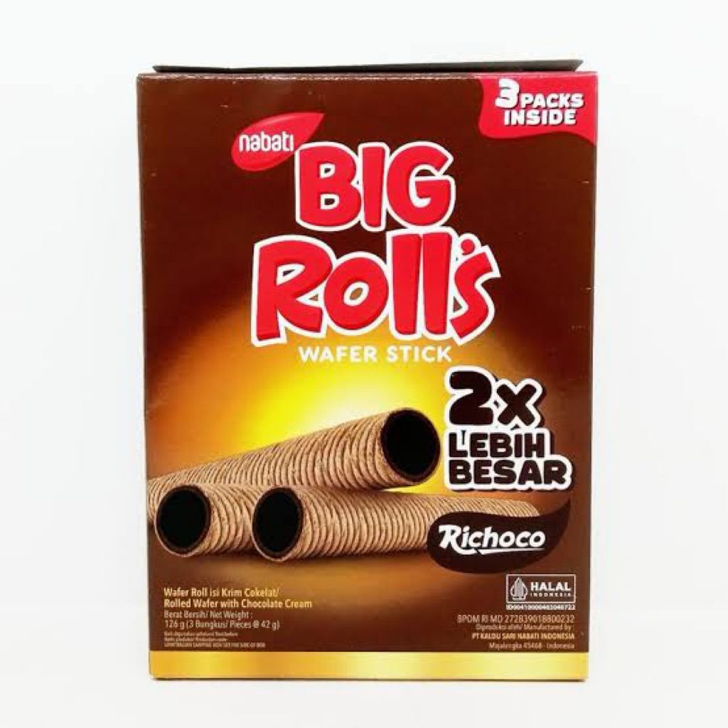 

RICHEESE NABATI Big Rolls 2X Lebih Besar
