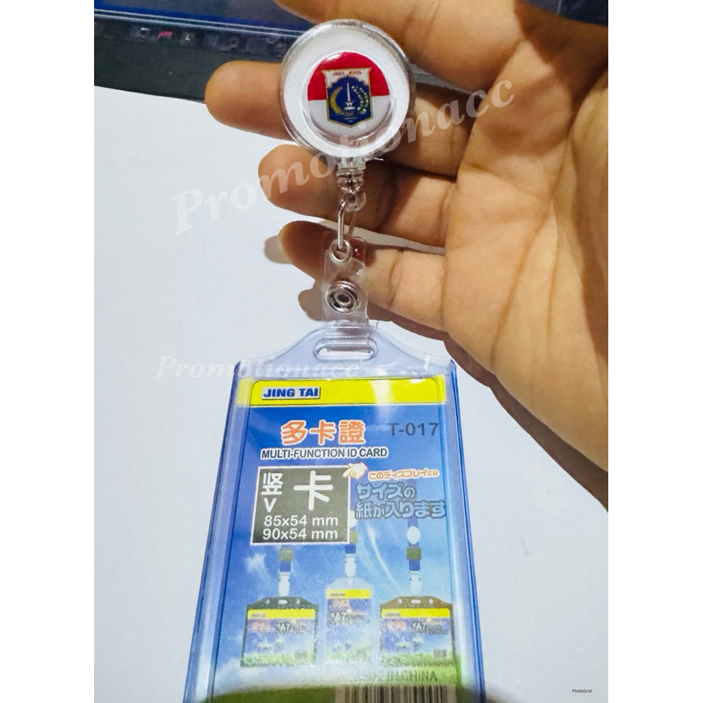 

ID Card Name Tag DKI Jaya Raya Gantungan ID Card Yoyo Logo DKI Jaya Raya Plus Casing Karet 2 Sisi T-017 PREMIUM 100% ORIGINAL