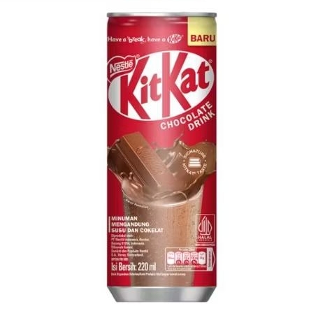 

Kitkat Minuman Cokelat 220ml x 6 kaleng