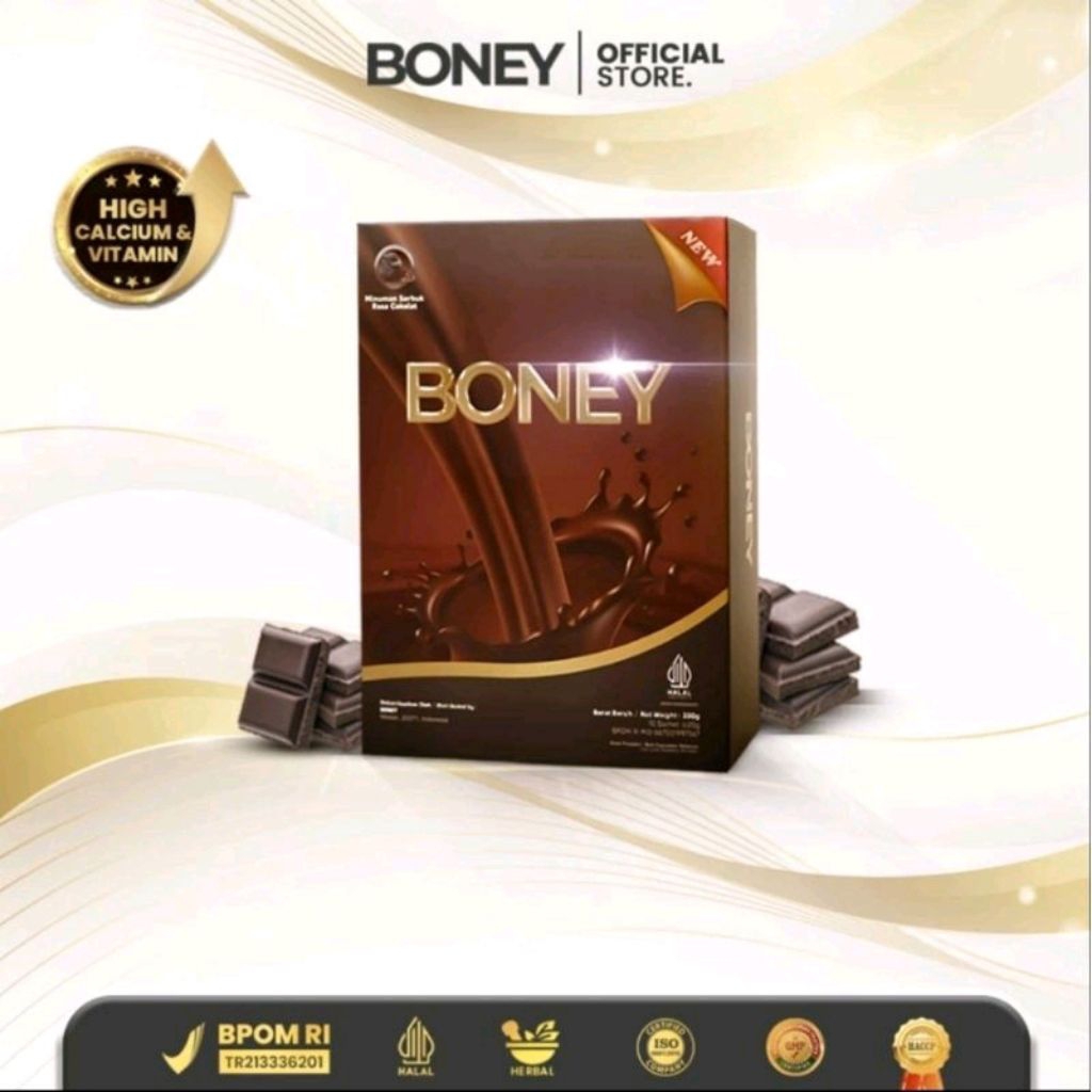

1 KOTAK SUSU BONEY - SUSU PENINGGI BADAN HERBAL BONEY ASLI ORIGINAL PENAMBAH TINGGI BADAN BPOM By Enaturs
