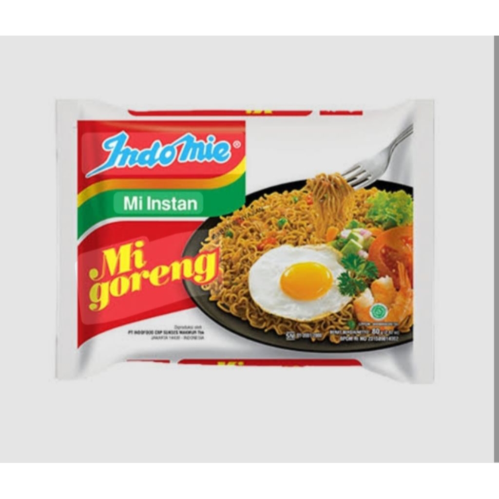 

Indomie goreng 5 pcs x @ 85gr