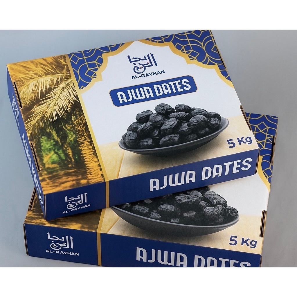 

Kurma Ajwa Grosir Ar Rayhan Kurma Ajwa Nabi 5 Kg Asli 100% Original Premium Madinah / Korma Azwa Oleh Oleh Haji dan Umroh Grosir