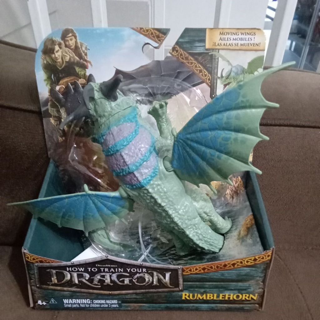 rumblehorn how to train your dragon figure figure