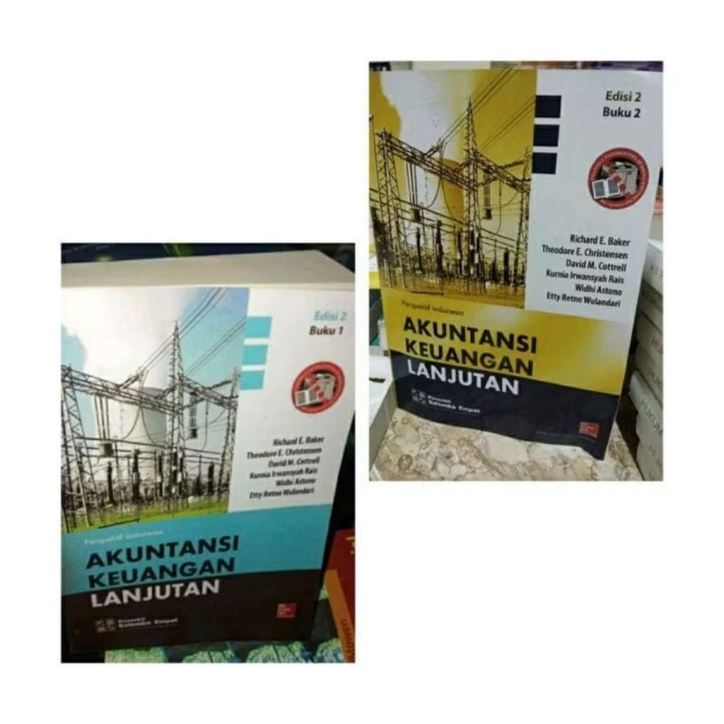 AKUNTANSI KEUANGAN LANJUTAN EDISI 2 BUKU 1 & 2 / RICHARD E. BAKER