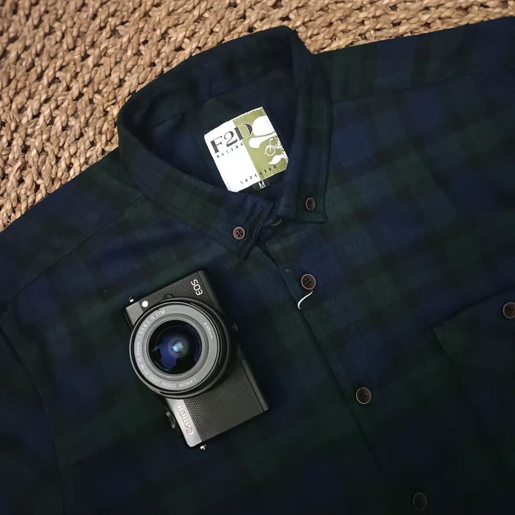 F2D Kemeja Flanel Dark Green Premium Best Seller / flanel/hem pria/ flanel pria/ kemeja flanel/ eigh