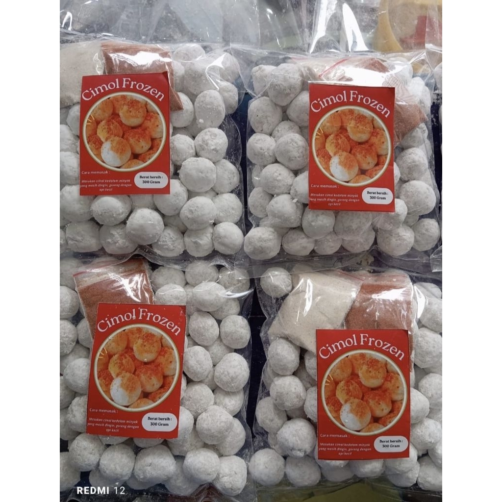 

Cimol frozen isi 300gr (kurleb 65butir)