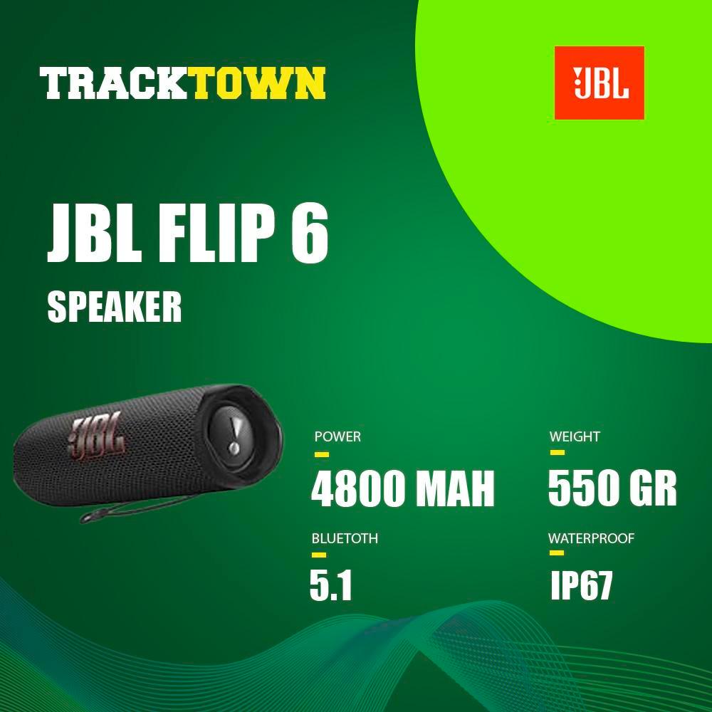 JBL Flip 6 Portable Wireless Speaker | Bass Kuat | Tahan Air | Original IMS I Black