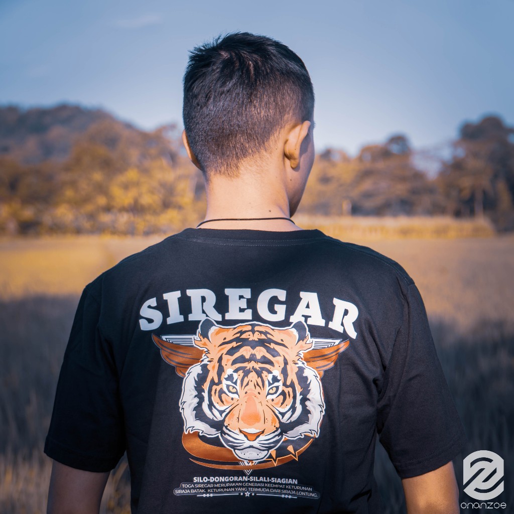 SIREGAR Kaos Batak Premium T-Shirt Marga Siregar Bahan Katun Pilihan Desain Berkualitas Onanzoe