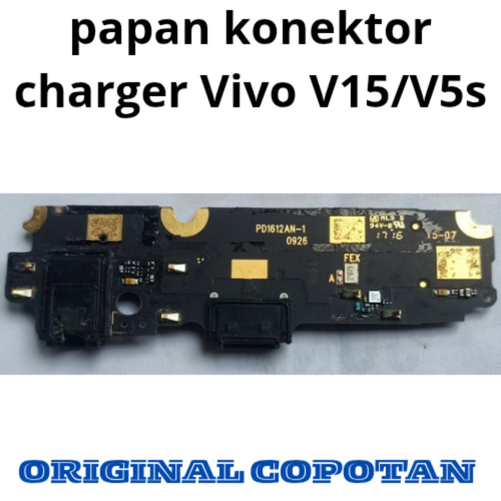 papan konektor charger Vivo V15/V15s ORI copotan