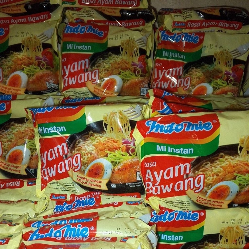 

(10 pcs) INDOMIE rasa ayam bawang mie instan