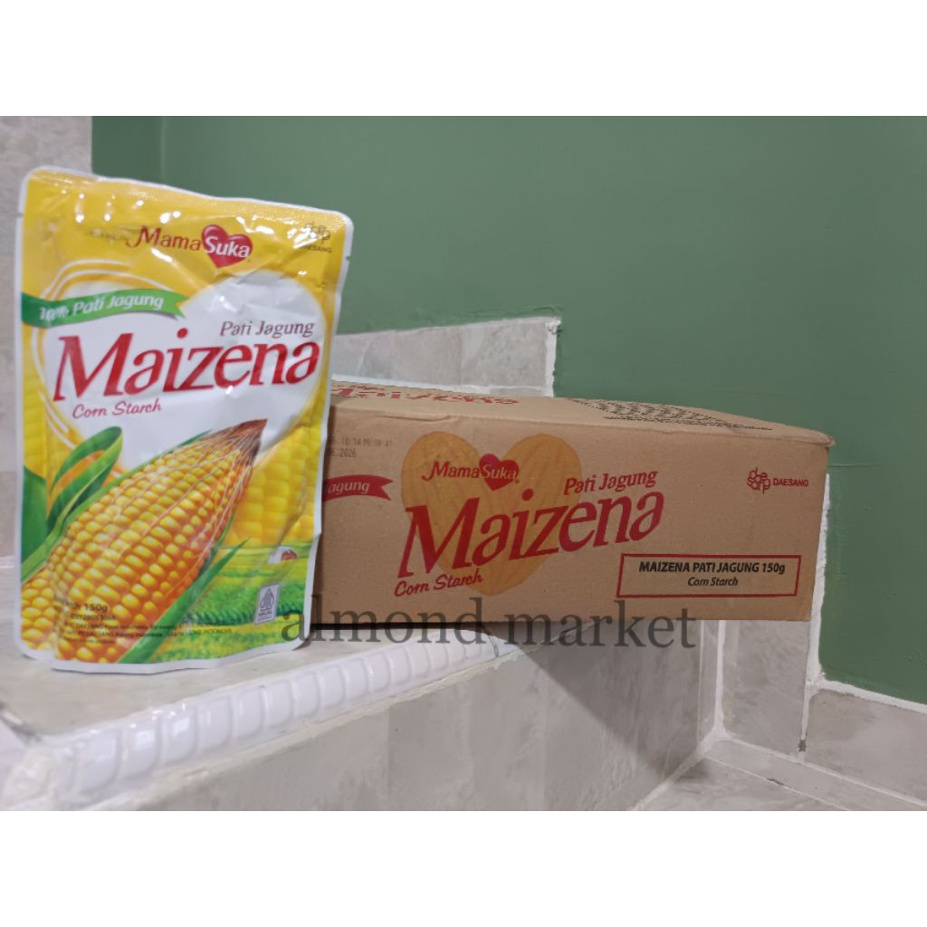 

Mamasuka Tepung Maizena 1 Dus isi 24 Pcs x 150 Gr