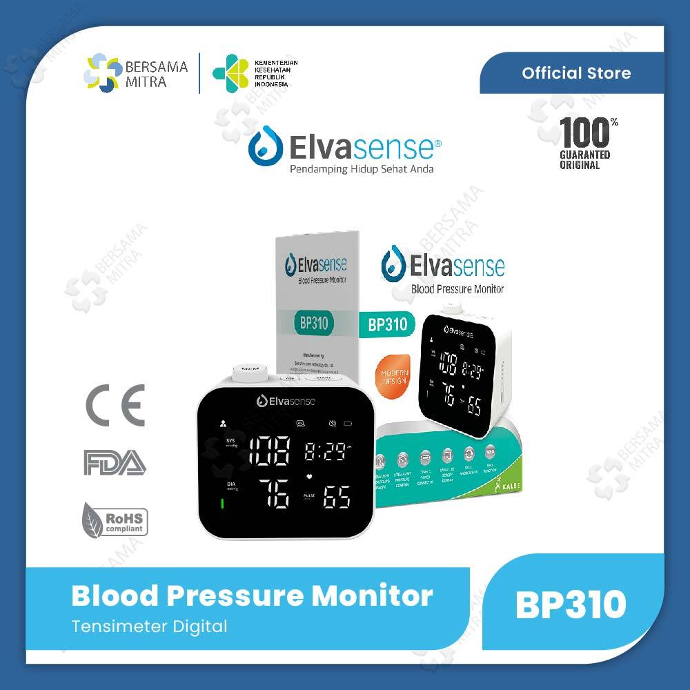 Tensimeter Digital Elvasense Type BP310 (with Smart Friendly Voice & USB-C Power Port) Pengukur Teka