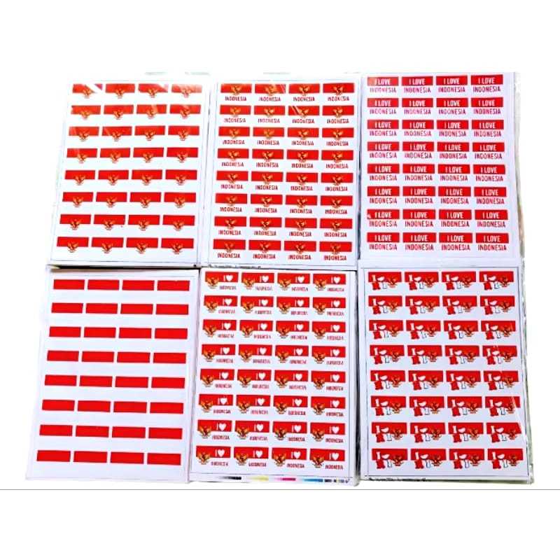

STIKER PIPI MERAH PUTIH