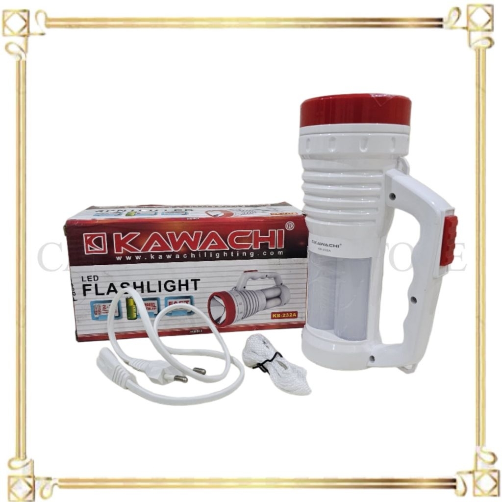 Senter Ronda / Senter Tangan Led Kawachi / Senter Ronda 2WATT+30SMD LED / KAWACHI