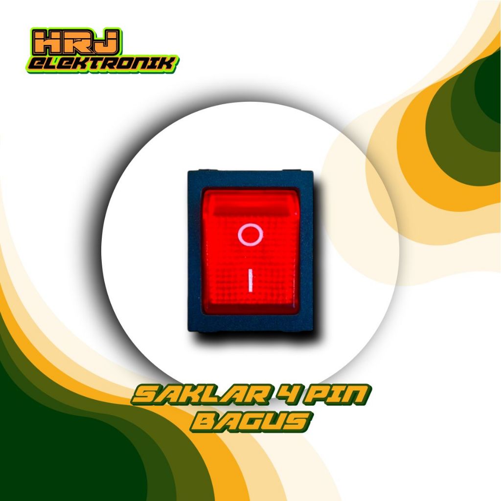 Saklar 4 pin kotak besar 20Amper Bagus