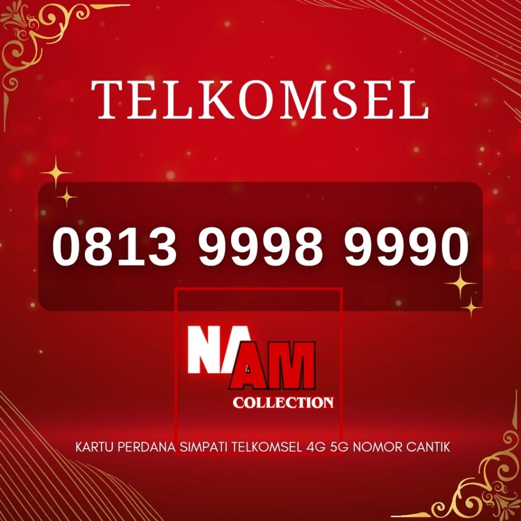KARTU PERDANA NOMOR CANTIK SIMPATI TELKOMSEL 4G 5G NOCAN SIMPATI TELKOMSEL KWARTED TRIPLE NOMER CANT