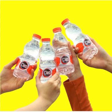 

Cleo Mini Air Mineral Botol 220ML / Air Mineral Mini 1 Krat isi 24 Botol