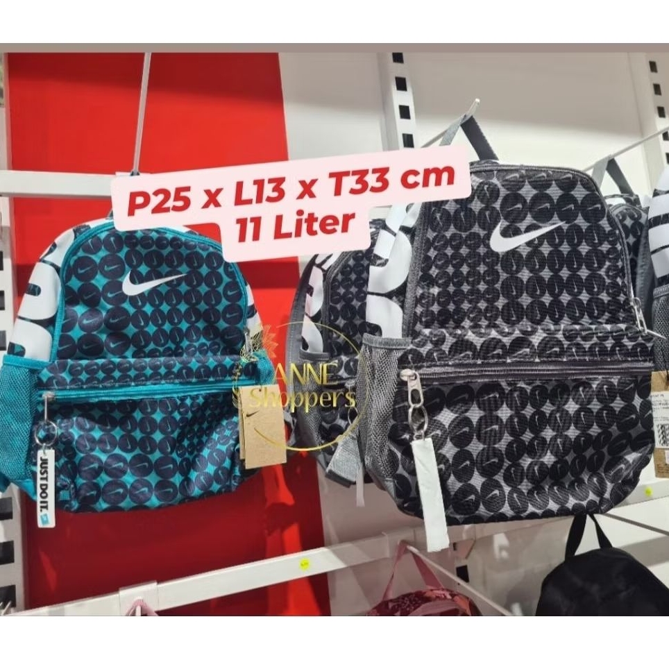 Tas ransel anak Nike Brasilia original mini backpack 11L