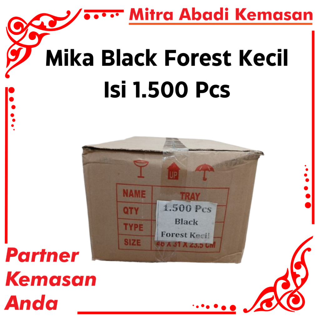 MIKA KUE TART MINI | MIKA BLACK FOREST KECIL | MIKA KUE MINI | MIKA KUE BULAT KECIL