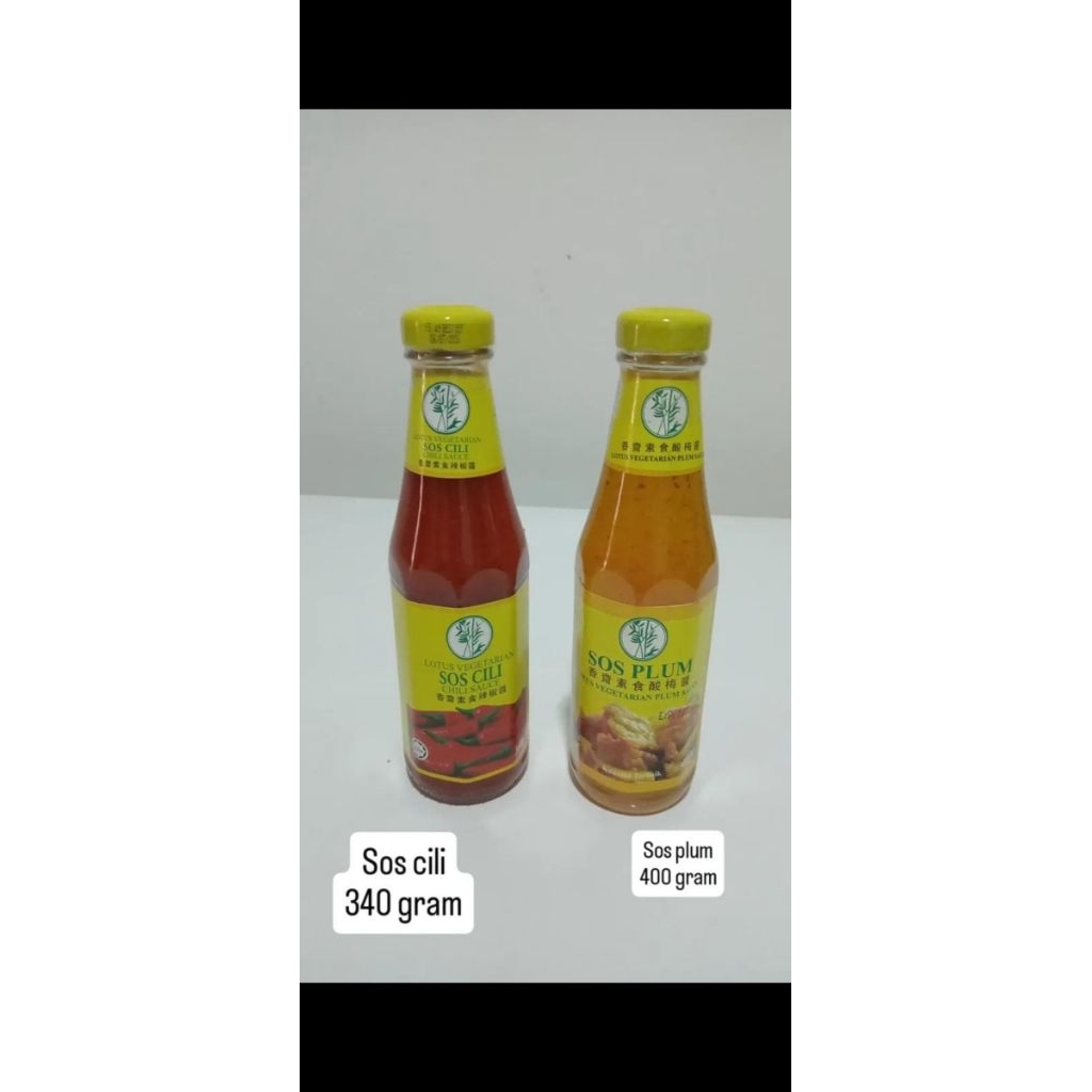 

sos cili/ saos sambal vegetarian/ lotus vegetarian sauce