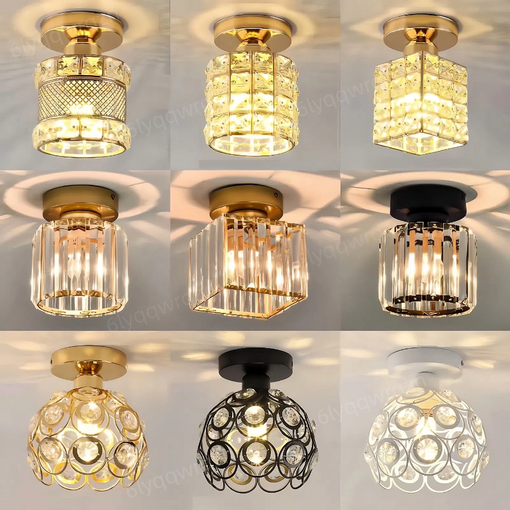 Lampu Hias Plafon Lampu Plafon Ruang Tamu Minimalis Lampu Plafon Kristal Ceiling Lamp lampu led plaf