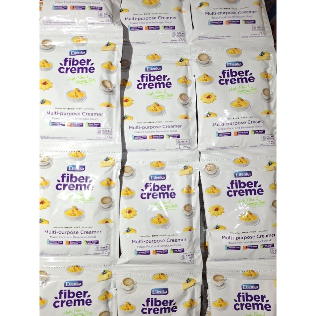 

Fiber Creme 20 gr | Ellenka Fiber Creme 20 gr | Creme pengganti santan