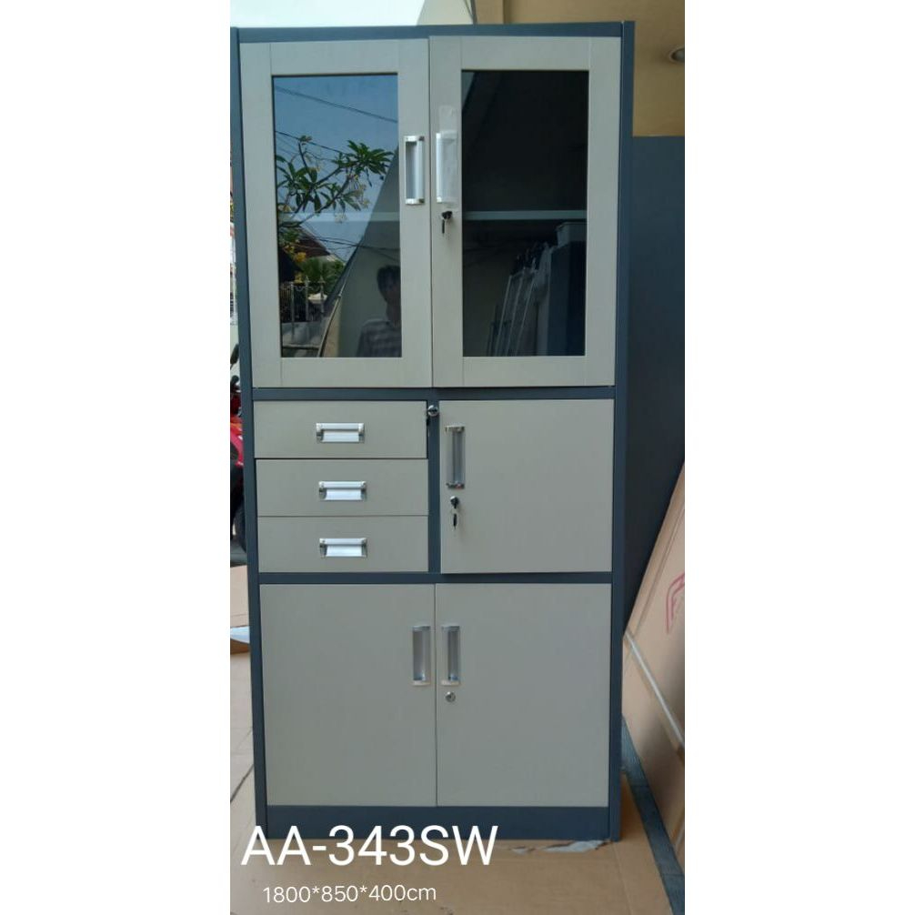 Lemari Arsip Besi AA-343-SW - Lemari Arsip Besi- Lemari Brangkas Besi