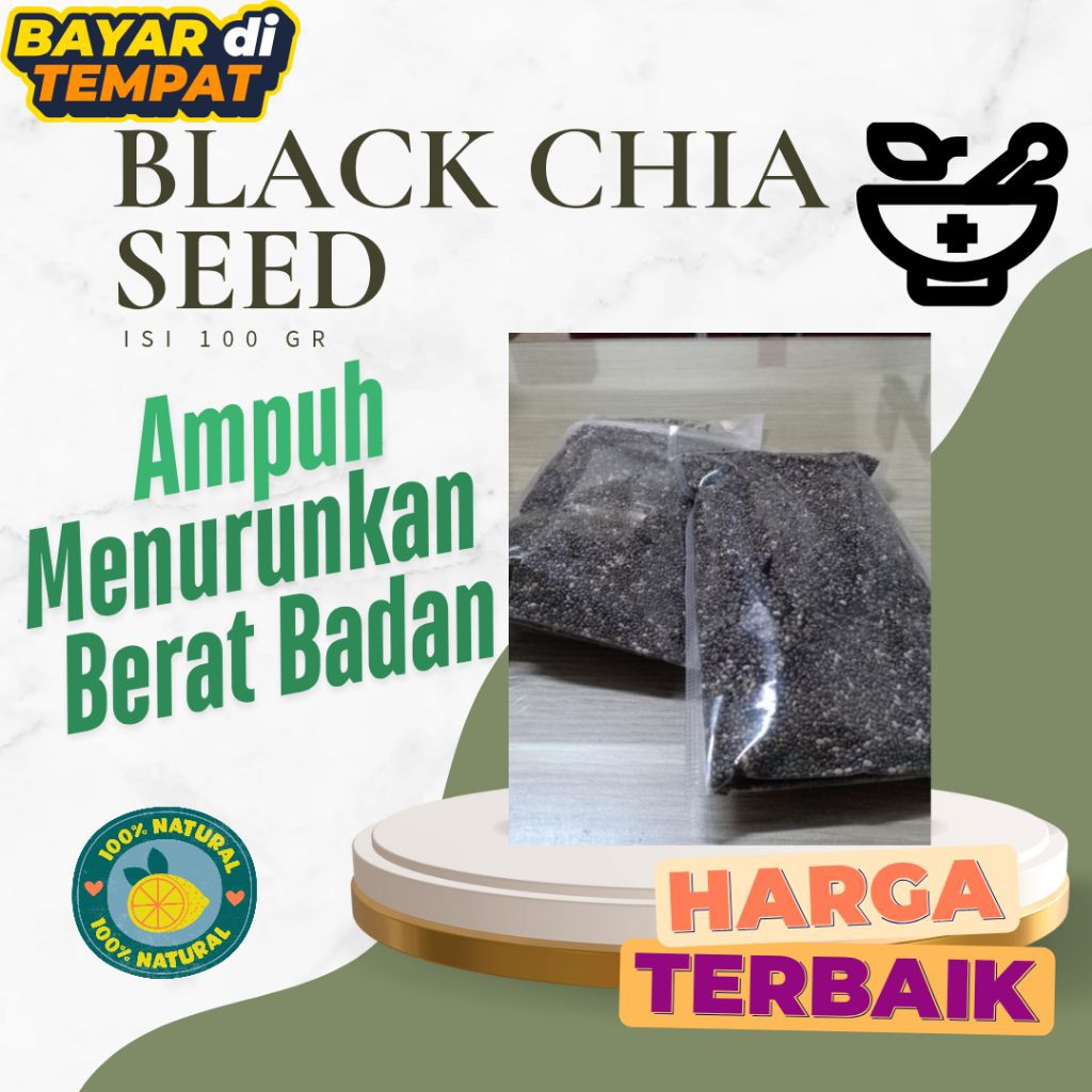 

Chia Seed 100gr – Superfood Tinggi Serat & Omega-3