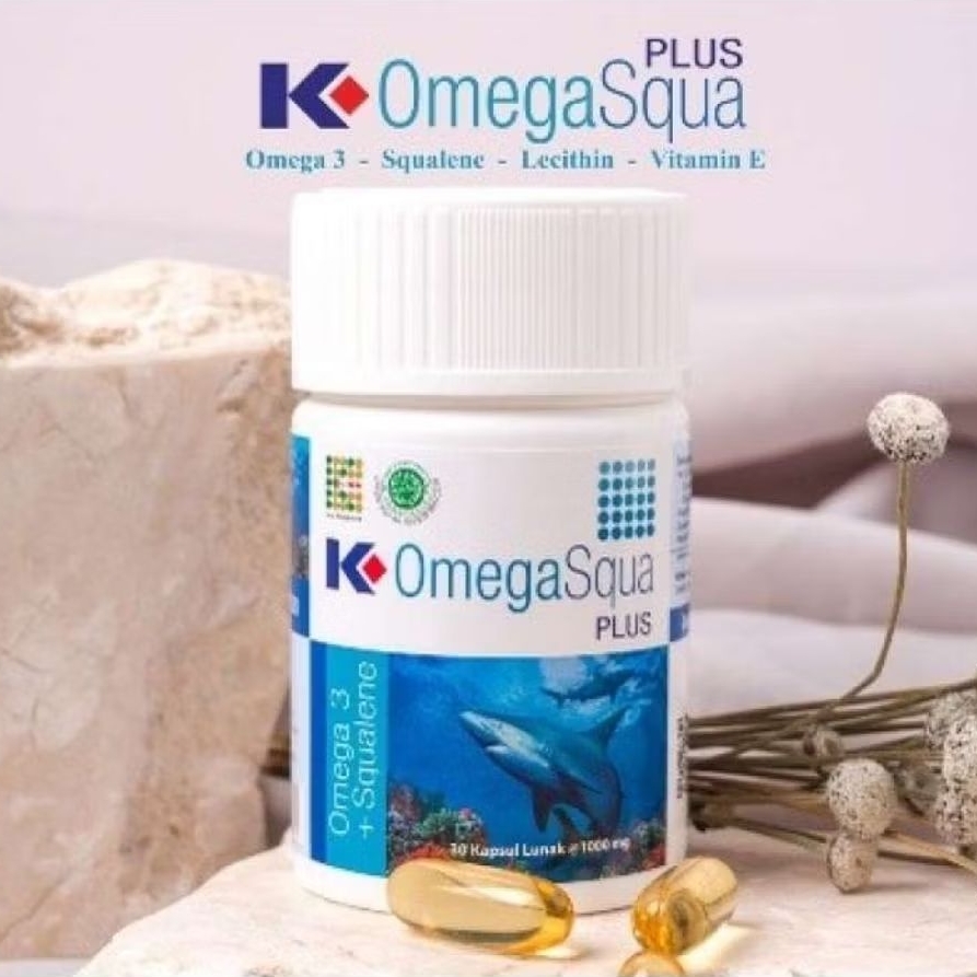 K-OMEGASQUA PLUS 30 SOFTGEL ORGINAL K-LINK | Omega Squa Asli K Link