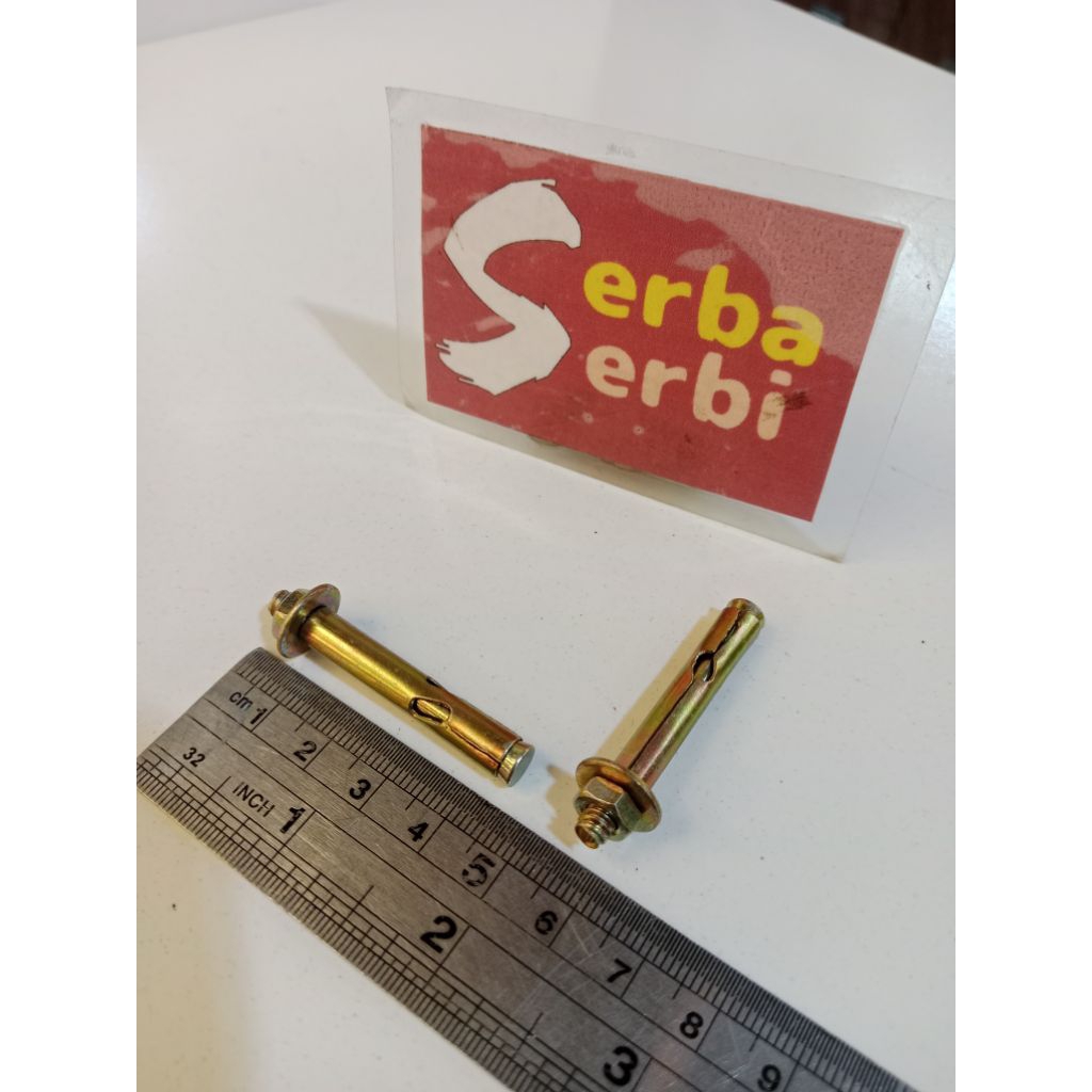 */PCS 6x40MM DYNABOLT*Baut tanam dinding beton Kunci 8mm