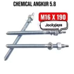 Chemical Angkur 5.8 M16 x 190 / Dynabolt / Chemical Anchor 5.8 M16 x 190